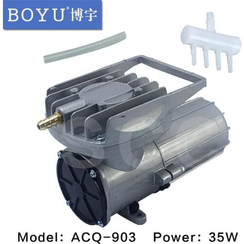 New DC 12V 70L/min 35W Permanent magnet DC diaphragm Air Compressor Oxygen pump Fish Tank Pond Aquarium Aerator Pressure Pump