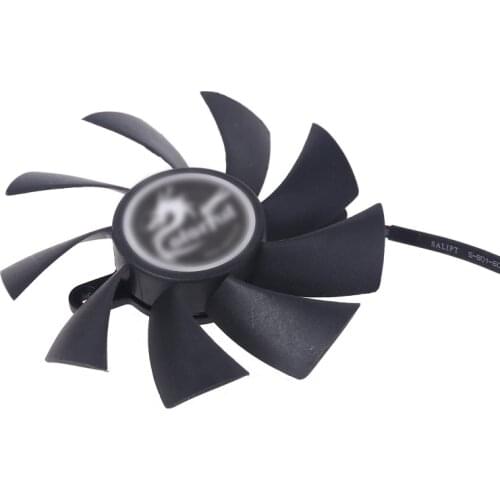 75mm 85mm 4pin Cooler Video Card Cooling Fan for iGame GeForce GTX 1070Ti 1080