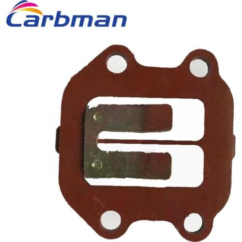 Carbman Intake Reed Valve Plate Manifold Pipe for YAMAHA PEEWEE 50 PW50 PY50