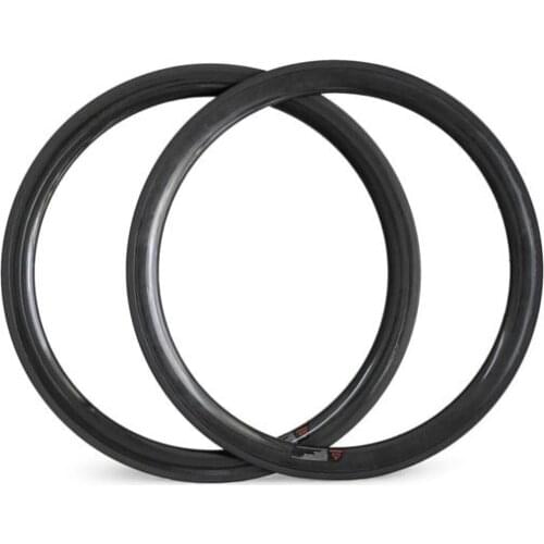 700C dengfu Balsalt Brake full carbon 50mm clincher rims 23/25/27mm width aero road racing bicycle wheelset rims 20/24H