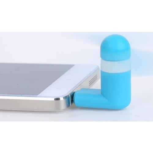 Portable Flexible Mini USB Fan Cooler USB Type C Cute Removable USB Gadgets Low Power For Mobile Phone Powerbank PC Laptop