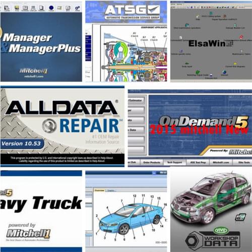 Alldata Software 2020 Hot Alldata 10.53V and Mit//chell OD5 Software 2015 Vivid workshop data ElsaWin6.0 atsg 49in1tb hdd usb3.0