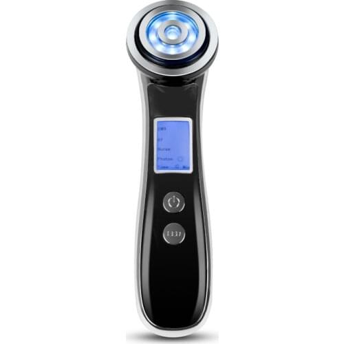 Radio Frequency for Electric LED Photon Light Therapy RF EMS Skin Rejuvenation Face Lifting Tighten Massage Beauty Care Machine
