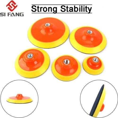 80/100/125150mm Self-abrasive Disc Polish Pad For Auto Paint Care Polishing Backing Pad Plate Car Polisher Bonnet M10 M14 M16