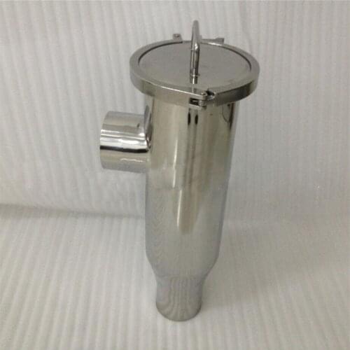 19/25/32/38/51mm Weld Strainer Filter Sanitary Angle Type Stainless Steel SS304 Food Grade