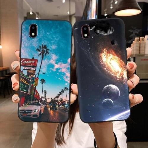 Silicone Fashion Phone Case For ZTE Blade A3 2020 New Cartoon Black Case For Girls Soft Case TPU
