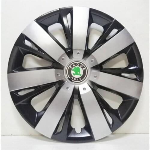 Skoda Steel Wheel Cover 15 inch Unbreakable View 4 Piece ebtrdbfdgb
