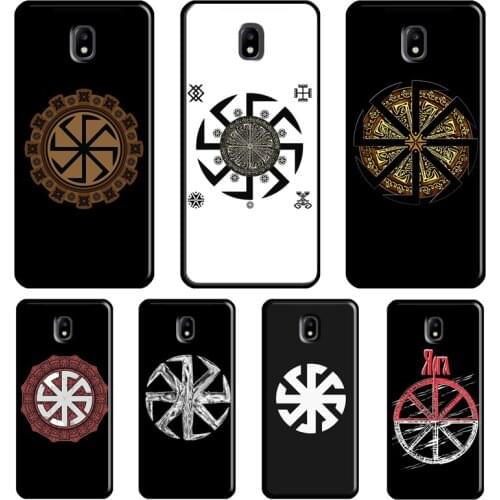 Slavic Viking Symbol Kolovrat Case For Samsung Galaxy J5 J1 J3 J7 A3 A5 2016 2017 J4 J6 J8 A8 A6 Plus A7 A9 2018 Cover