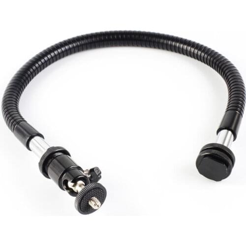 1/4" Screw Mini Ball Head Magic Arm Camera Macro Shot LED Panel Flexible Bracket