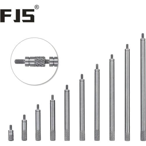 2.5mm Dial Indicator Probe Extension Rod 10-100mm Steel Universal Lengthen Connecting Rod Indicator Measuring Accessory 1PC