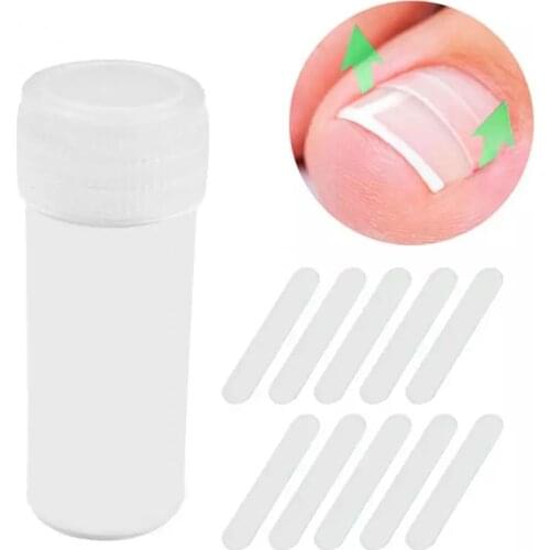 10 Pcs/box Import Medical Resin Correction Sticker Patch Paronychia Corrector File Elastic Patch Corrector