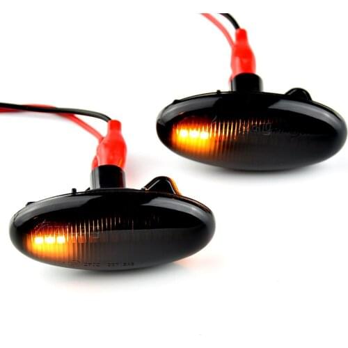 2 Pieces LED Dynamic Turn Signal Side Marker Light Sequential Blinker Light For Mazda 2 For Mazda 3 5 6 BT-50 MPV