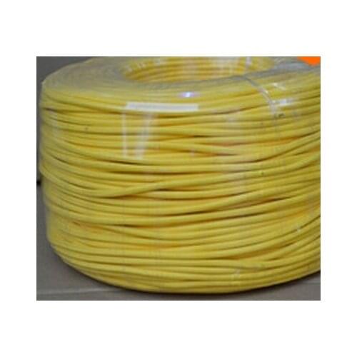 50meters/lot Yellow textile vintage cable fabric power cord for edison chandelier