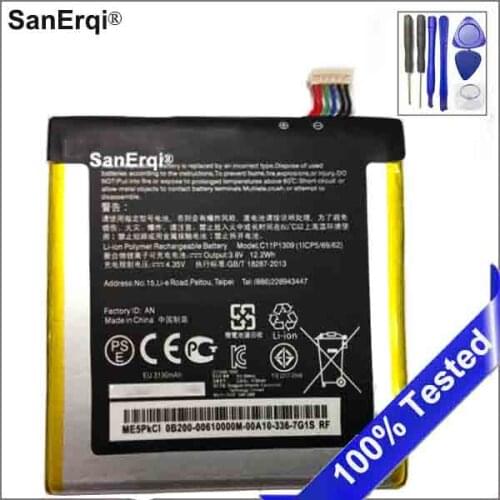 Battery C11P1309 for Asus Fonepad Note FHD 6 ME560CG K00G Akku 3130mAh with Repair Tools