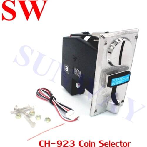 CH-923/CH-924/CH-926 Multi Electronic Coin Acceptor 3-6 kinds of Coins for Vending Machine /Timer Box Arcade Game Parts
