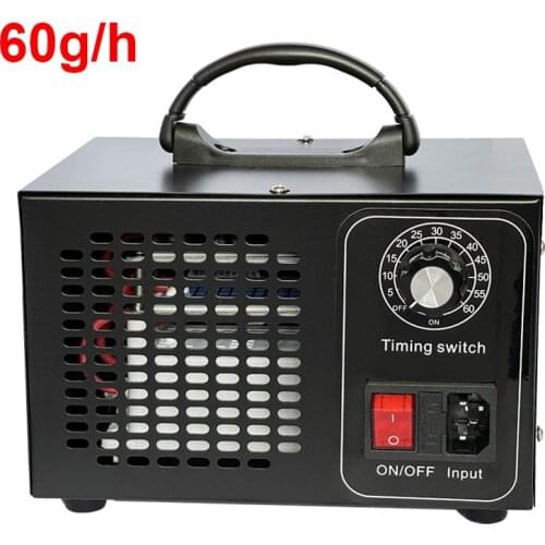 Ozone generator Air Purifier 60g 220V ozone machine Sterilizer treatment Ozone addition to formaldehyde machine