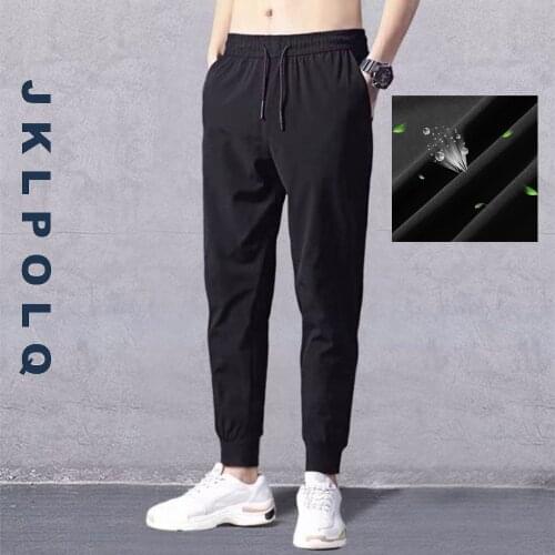 JKLPOLQ Men's Cropped Trousers