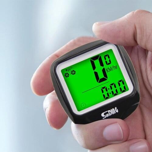 Cycling Riding LCD Display Computer MTB Bike Wire Code Table Speedometer Portable Waterproof Cycling Elements for SUNDING