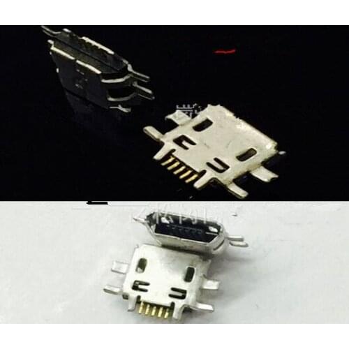 MICRO USB 5P Noki. Male plug pin 4pin Fixed SMD ,V880 Tail Charging socket ,new and original