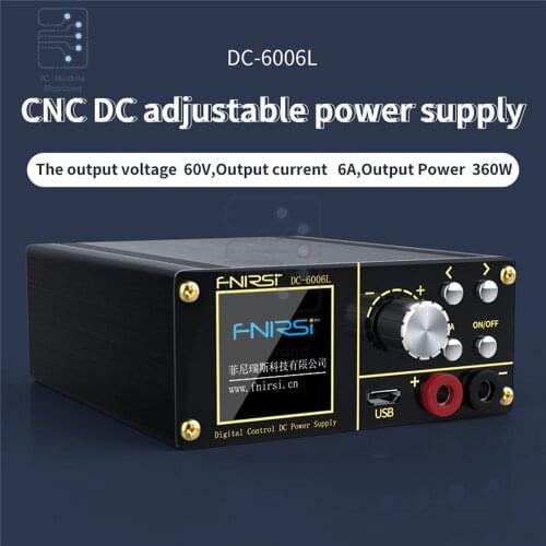 DC-6006L Desktop Mini Power Supply 60V 6A DC-DC Voltage Current Step Down Mini Programmable Buck Converter Digital Voltmeter