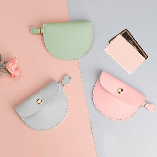 Fashion Storage Bag Korean Style Simple Fresh Wallet Popular Multi-function Cute Mini Coin Purse Stain-proof Pretty Card Holder