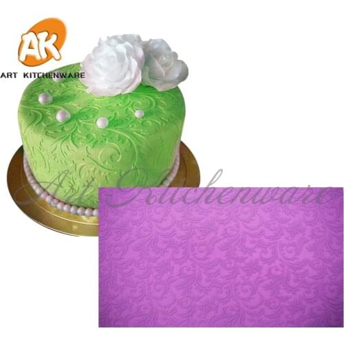 New Fondant Mould Lace Mat Leaves Impression Mats Silicone Lace Mat Cake Lace Mold Silicone Sugar Lace Mat Decorative