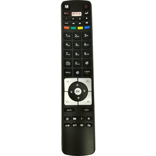 NEW Replacement for Telefunken TV Remote control RC5118 with NETFLIX Fernbedienung
