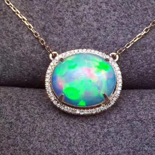 Super High Quality Fashion Classic Luxury Opal necklace pendant 100% Natural Pink Opal pendants 925 sterling silver jewellery
