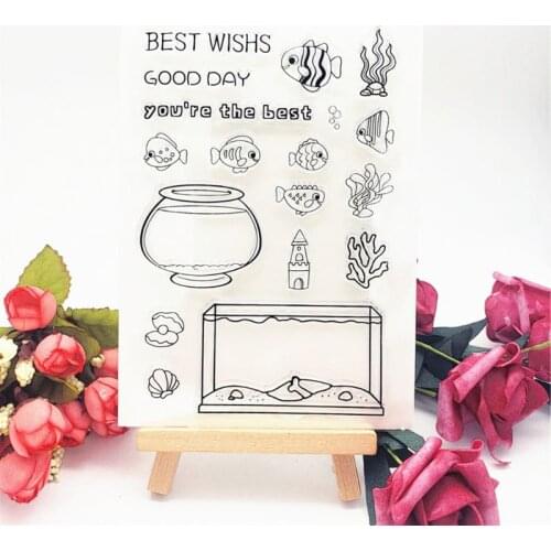 Giraffe Fruit Silicone Clear Seal Stamp DIY Scrapbooking Embossing Photo Album Decorative Paper