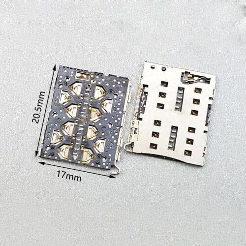 Original New SIM card Socket Holder Slot Tray Replacement for ZTE blade s6 Nubia Z9MINI Z9 Mini Q5-T NX508J NX511J high quality