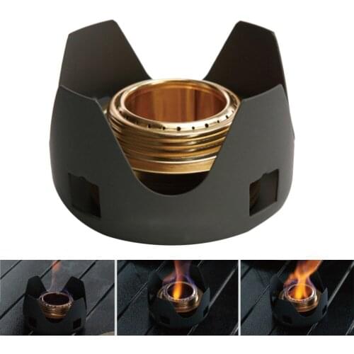 Alcohol Gas Stove Furnace Split BBQ Tools For Camping Hiking Picnic Hunting Camping Picnic Gas Stove Free Shipping