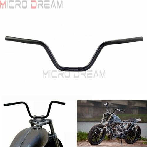 Universal For Yamaha Suzuki Kawasaki Honda Harley Custom Motorcycle Euro Style Handlebar 7/8" 22mm Chopper Cafe Racer Motocross
