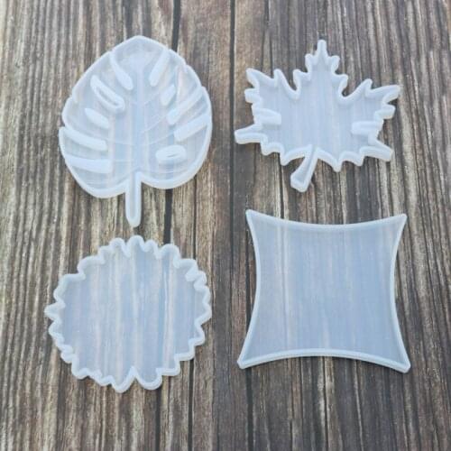 Maple Leaf Silicone Molds Epoxy Resin Molds Casting Coaster DIY Coasters Mould Handmade Tools Craft home Supplies