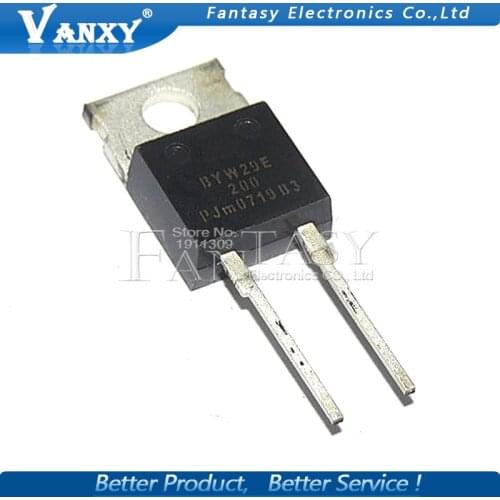 10pcs BYW29-200 TO220-2 BYW29E-200 BYW29 TO-220 BYW29-200G new original