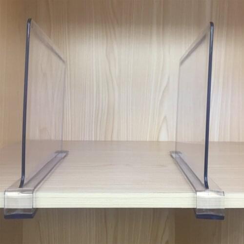 Acrylic Board Transparent Clapboard Dummy Plate Bookshelf Commodity Shelf for Home School