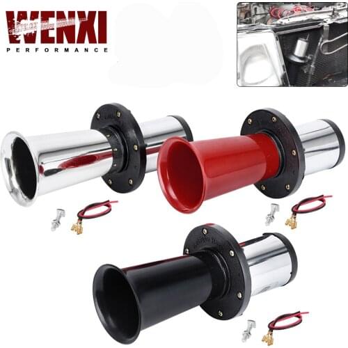 Car Air Horn Antique Ahooga Klaxon 12V Vintage OO-GA Classical for Ford Model T Style Old School Chrome 110DB Motorbike WX-LB03