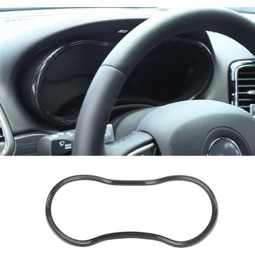 For Jeep Grand Cherokee 2014 Up Car Dashboard Instrument Frame Trim Styling Interior Auto Auto Accessories