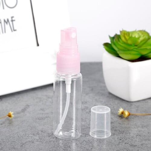 Mini 20/30/50/100ml Travel Transparent Perfume Plastic Atomizer Spray Bottle Split Bottles Refillable Bottles Makeup Tool