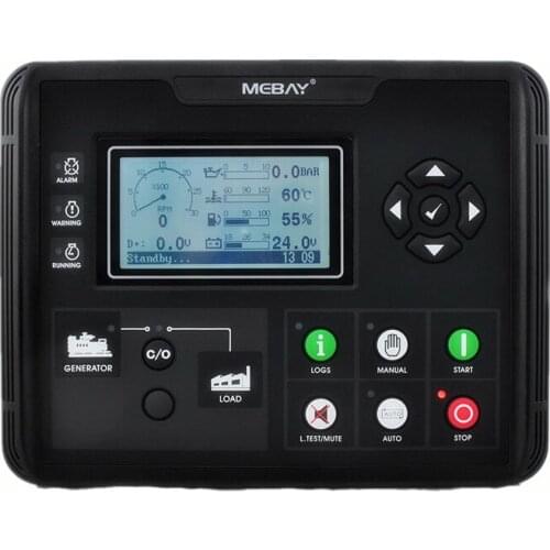 DC52D MKII Electronic Generator Controller Module Control Panel for Diesel Engine or Generator Genset Controller