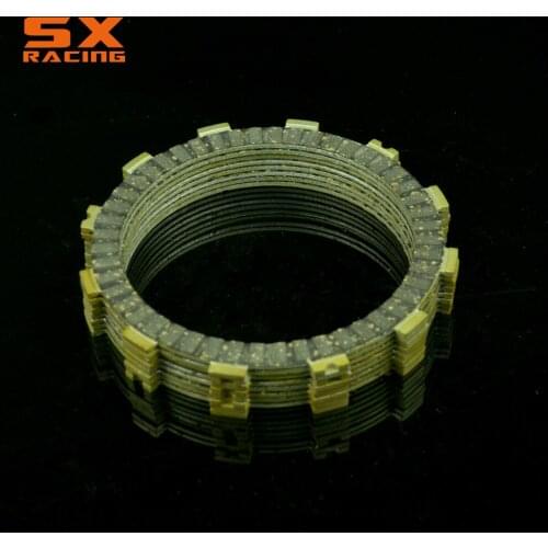 Motorcycle Engine Set Clutch Friction Disc For CR250R 90-07 CRF450R 02-10 CRF450X 05-15 CR500R 90-01 KLX450R 08-09 KX450F 06-14