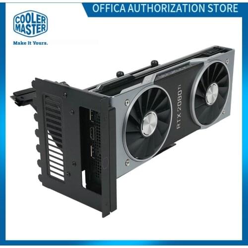 Cooler Master graphics steering bracket set suitable for standard ATX chassis PCI-E 3.0 x16 165MM graphics extension cable