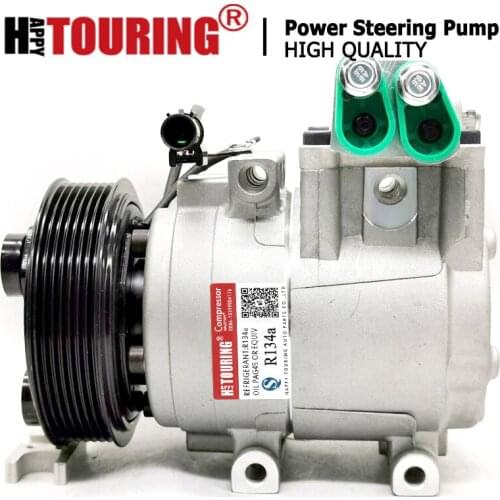 For Car ac air conditioning compressor hyundai h1 H-1 iLoad 2.5 D4CB D4BH F500-QB7AA-08 F500-QB7AA-04 F500-QBVGA-04 97701-4H050