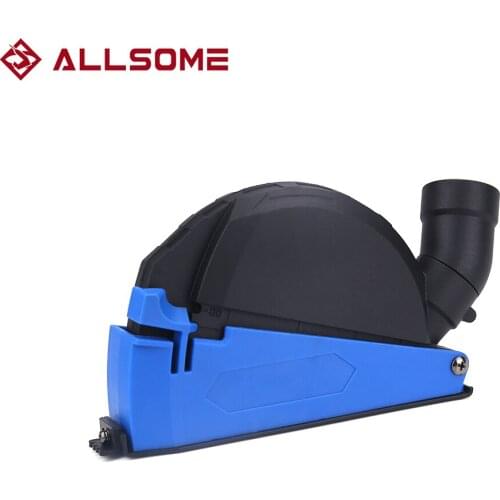 ALLSOME 100/125MM Cutting Dust Shroud for Angle Grinder 4 Inch To 5 Inch Dust Collector Attachment Cover Tool
