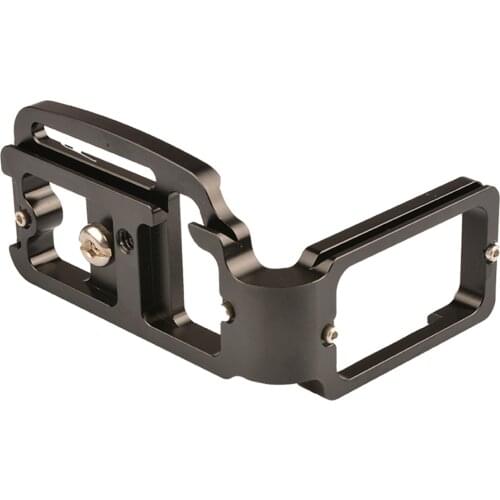 Metal Vertical Plate L Bracket Hand Grip for Nikon D750 1/4'' Mount Holes