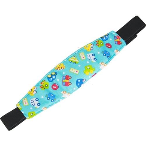 New Child Car Safety Seat Head Fixing Auxiliary Cotton Belt Pram Secure Strap Band for Baby Pram Child Safety Seat