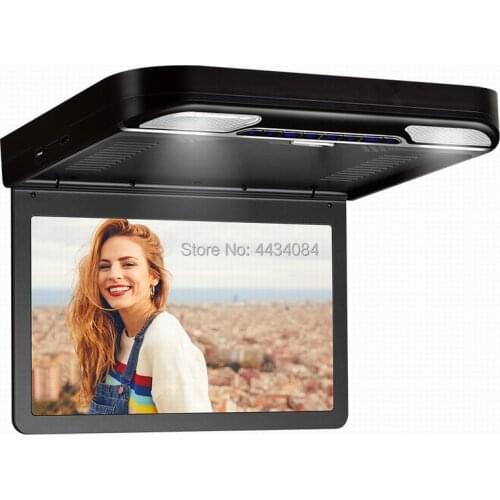 Ouchuangbo 1920*1080 HD 13.3 inch car roof mount DVD player with IPS screen HDMI