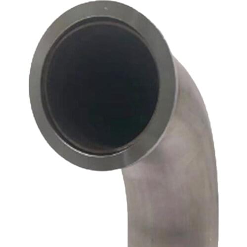 90 Degree Stainless Steel Elbow Adapter Downpipe for 2.5"ID 3.2"OD V-band Flange for Both Side Accessories Exhaust Systems