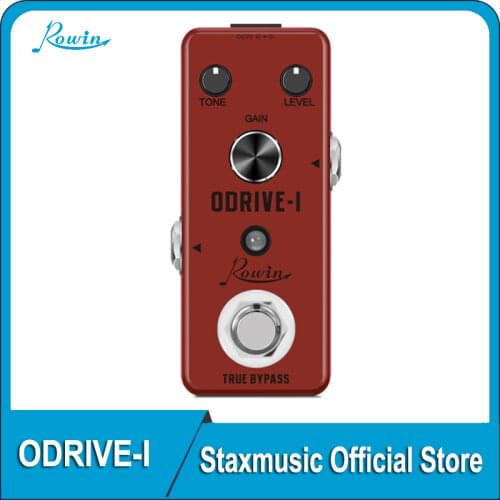 Rowin LEF-302A Guitar Overdrive Pedal Analog Classic Blues ODrive-1 Effect Pedals