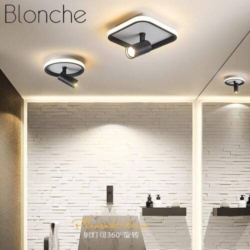 Simple and Creative Rotating Wall Lamp Corridor Cloakroom Walkway Wall Lamp Modern Spotlight Hall Staircase Downlight