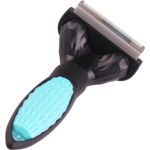 Pet Trimmer Comb Dog Puppy Cat Hair Remover Brush Non-slip Hair Clipper Trimmer Hair Shedding Trimmer Comb For Cats Dogs Combs